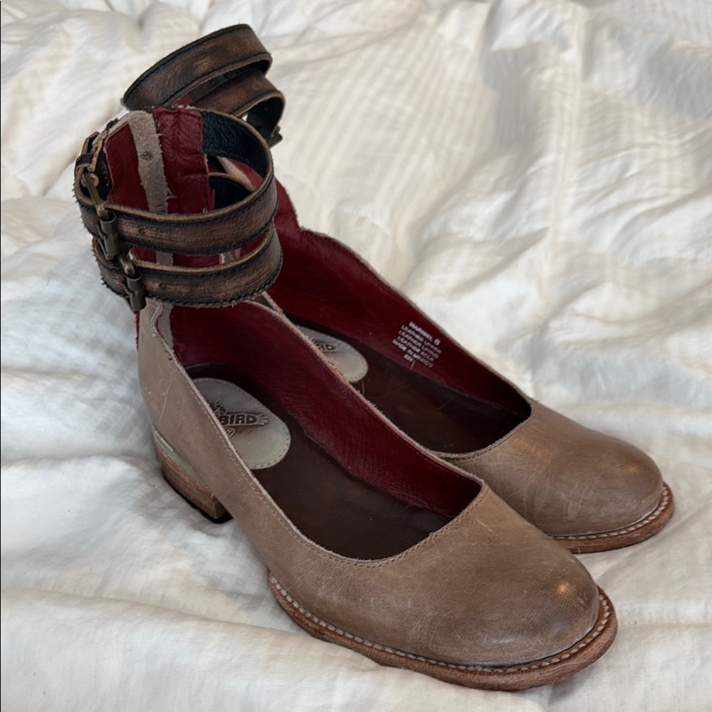 Freebird - Maribel (Taupe), size 8